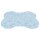 Trixie Kühlmatte Knochenform 60x45cm Farbe hellblau