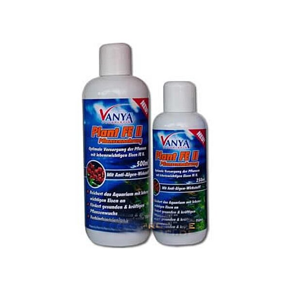 Vanya Plant FE II für den optimalen Eisengehalt im Aquarium 250ml
