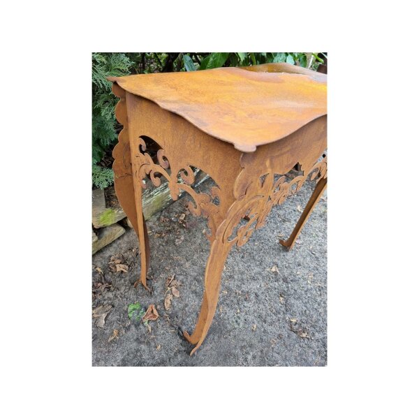 Rostdeko Barock Tisch Hoch H97cm B71cm T40cm