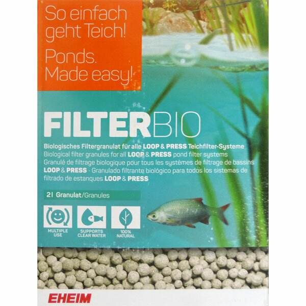 Eheim - Filterbio Filtergranulat 2 L für Loop und PRESS Teichfilter