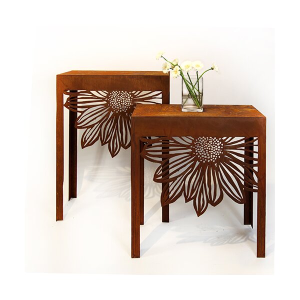 Rostdeko Blumen Tisch Gerbera H80cm 75x30cm