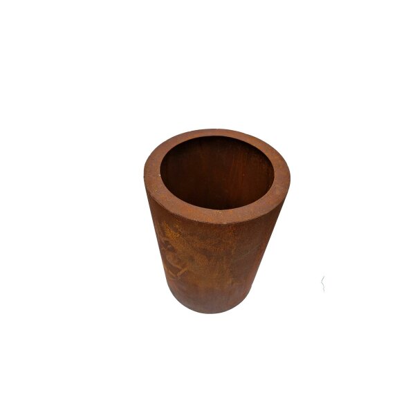 Rostdeko - Topf mit Rand H40cm D27cm