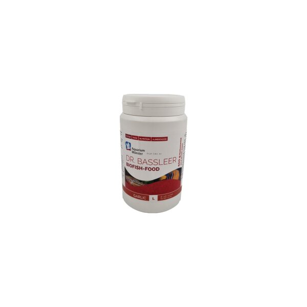 Aquarium Münster Dr. Bassleer Biofish Food Garlic L 600g