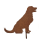 Rostdeko - Hund Goldenretriever / Goldie H:24cm Bauernhoftiere