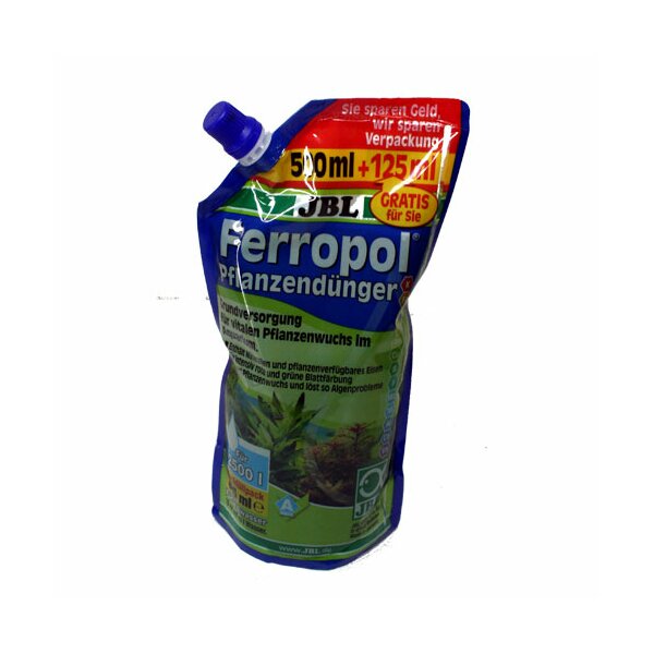 JBL Proflora Ferropol Pflanzendünger 625 ml Nachfüllpack