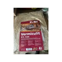 Hobby Vermiculit 0-4 mm Incubationssubstrat für Reptilieneier 4 Liter