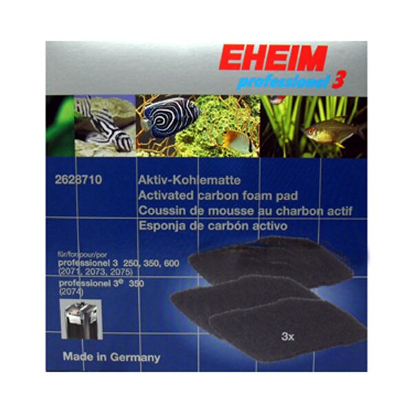 Eheim Aktivkohlematte für Eheim Filter  prof 3 und prof 4+ (2071-2075, 2271-2275)