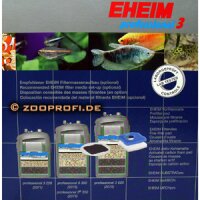 Eheim Aktivkohlematte f?r Eheim Filter  prof 3 und prof...