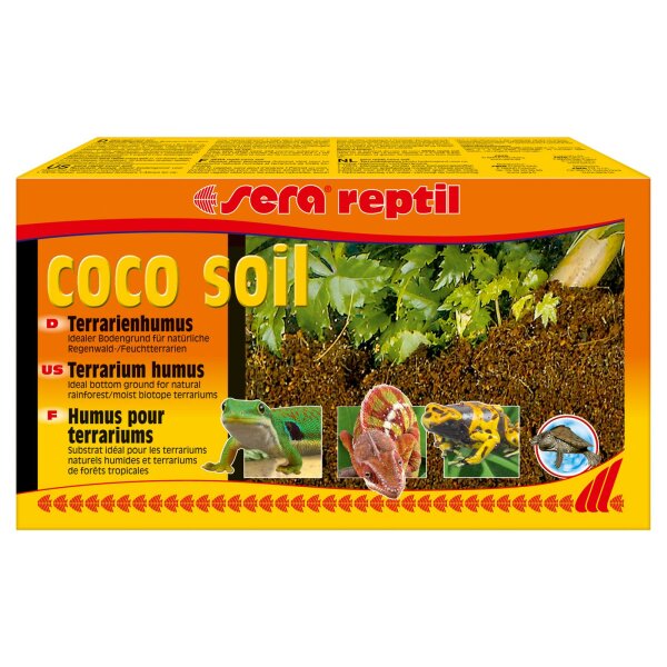 sera reptil coco soil Terrarienhumus ergibt ca.8 Liter