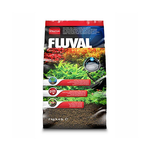 Fluval Stratum Bodengrund 2 kg Beutel